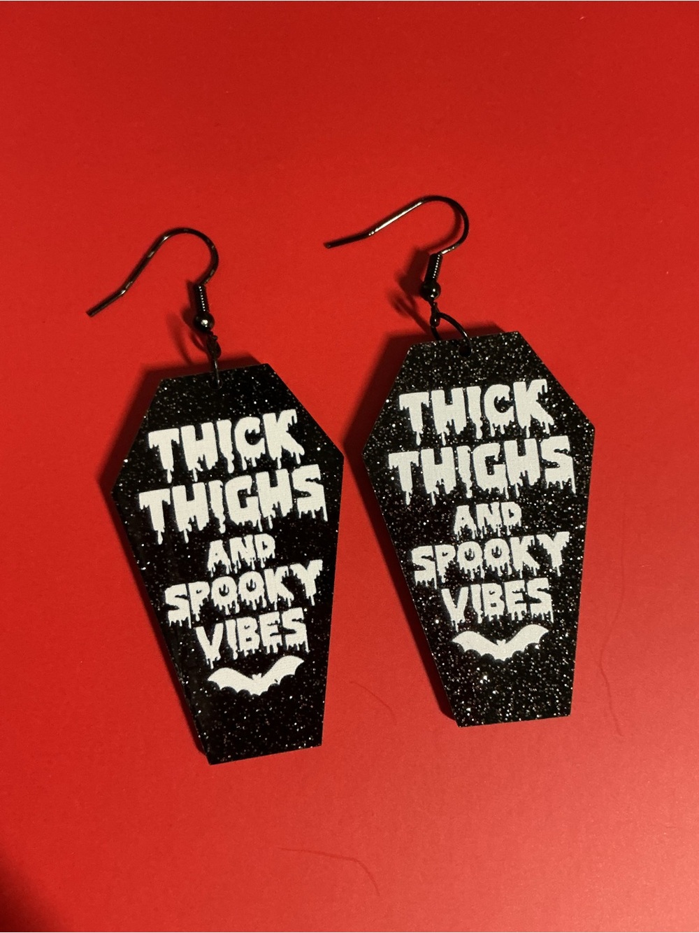 Thick Thighs and Spooky Vibes Earrings